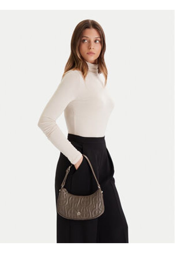 Aigner Torebka Diadora XS 135041 Brązowy. Kolor: brązowy. Materiał: skórzane