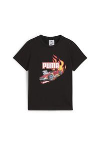 Koszulka Puma X Hot Wheels Graphic. Kolor: czarny