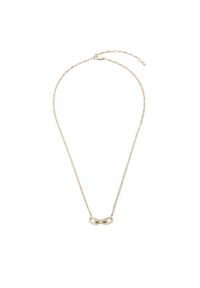 Fossil Naszyjnik JF04523710 Złoty. Materiał: metalowe. Kolor: złoty