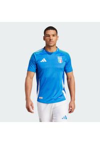 Adidas - Koszulka Italy 2024 Home Authentic. Kolor: niebieski. Sport: piłka nożna