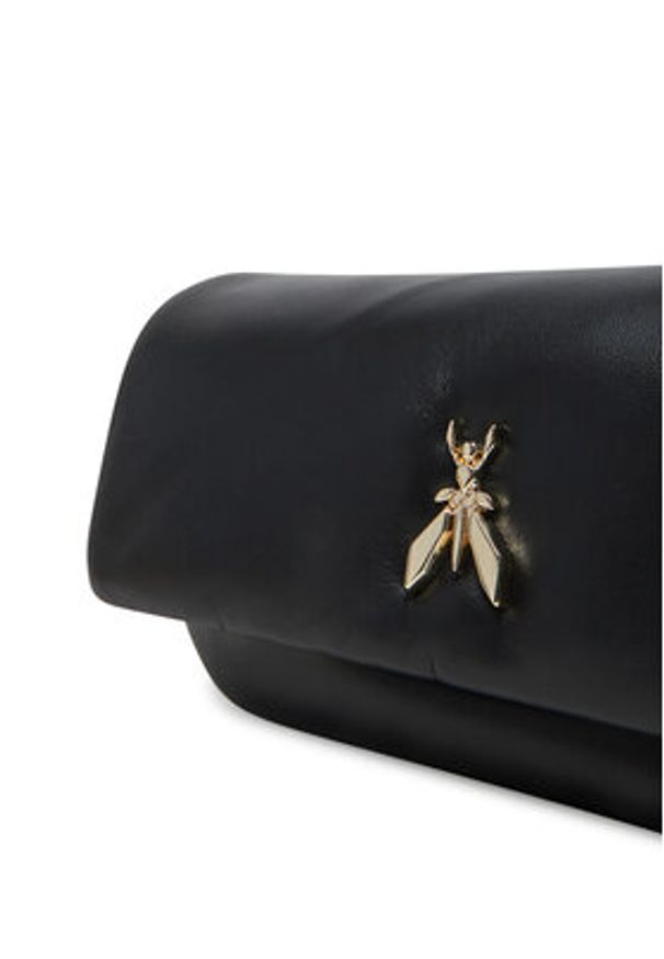 Patrizia Pepe Torebka 8B0220/L113 B732 Czarny. Kolor: czarny. Materiał: skórzane