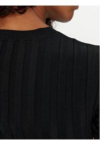 Silvian Heach Sweter GPP24269MA Czarny Slim Fit. Kolor: czarny. Materiał: wiskoza