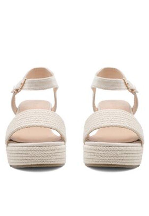 Jenny Fairy Espadryle WS109-06EOB Beżowy. Kolor: beżowy. Materiał: materiał