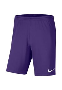 Nike - Męskie Spodenki Dry Park III. Kolor: różowy