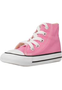 Obuwie Sportowe Dziecięce Converse All Star Classic 42628 Czerwony. Okazja: na co dzień. Kolor: różowy. Materiał: materiał. Model: Converse All Star #1
