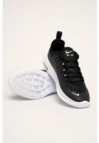 Nike Kids - Buty dziecięce Air Max Axis. Nosek buta: okrągły. Zapięcie: sznurówki. Kolor: czarny. Materiał: syntetyk, materiał, guma. Szerokość cholewki: normalna. Model: Nike Air Max #2