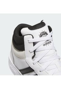 Adidas - adidas Sneakersy Hoops Mid Classic Shoes KI1032 Biały. Kolor: biały. Materiał: skóra #4