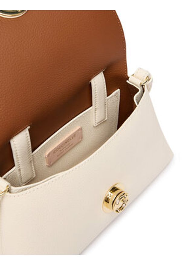 Coccinelle Torebka TOA Coccinellenikla E1 TOA 18 02 01 Écru. Materiał: skórzane