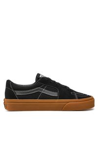 Vans Tenisówki Sk8-Low VN0009QRCJJ1 Czarny. Kolor: czarny. Materiał: skóra, zamsz #1