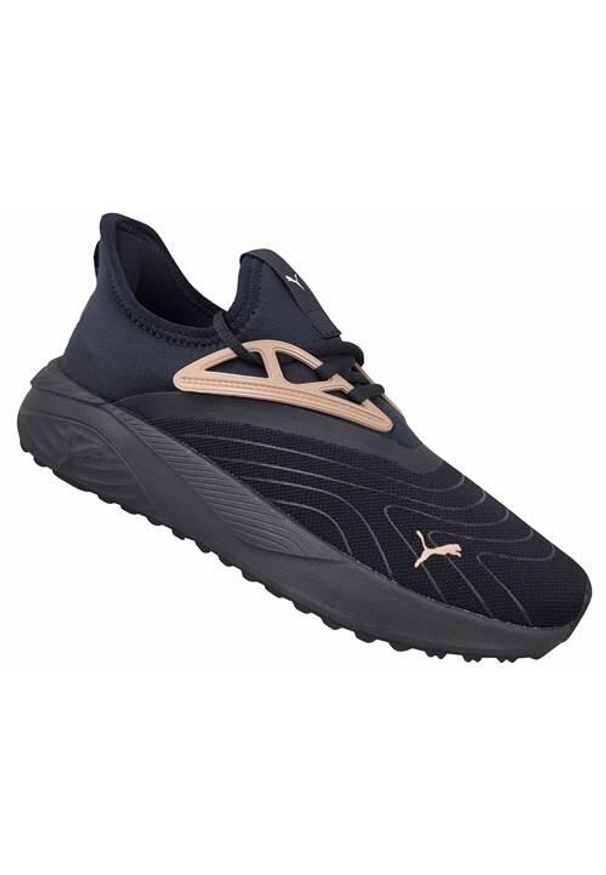 Buty do chodzenia damskie Puma Pacer Beauty. Zapięcie: sznurówki. Kolor: czarny. Materiał: guma, materiał, tkanina, syntetyk. Szerokość cholewki: normalna. Sport: turystyka piesza