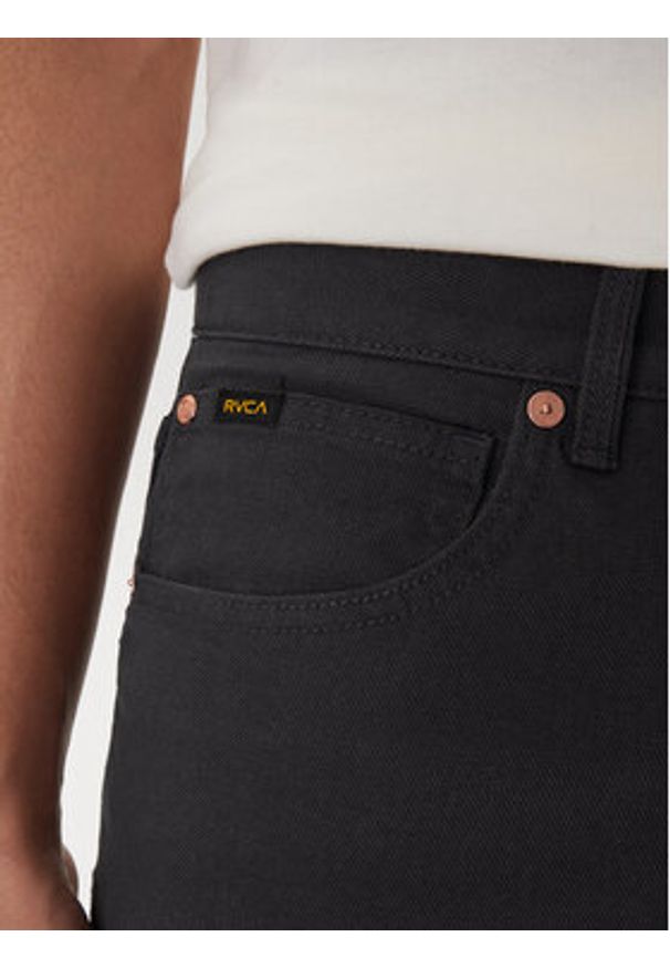 RVCA Spodnie materiałowe Dayshift 23A113502 Szary Relaxed Fit. Kolor: szary. Materiał: bawełna