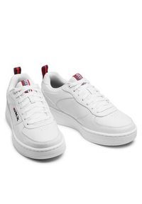 skechers - Skechers Sneakersy Sport Court 92 237188/WNVR Biały. Kolor: biały. Materiał: skóra. Model: Skechers Sport #5