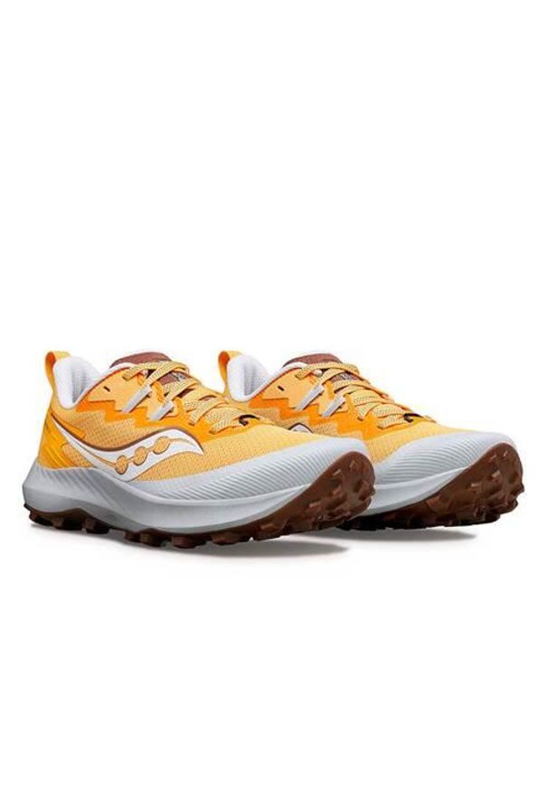 Buty do biegania damskie Saucony Peregrine 14. Kolor: biały, wielokolorowy. Materiał: materiał, syntetyk. Szerokość cholewki: normalna