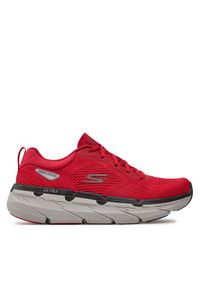 skechers - Skechers Sneakersy Max Cushioning Premier-Perspective 220068/RDBK Czerwony. Kolor: czerwony. Materiał: materiał #1