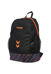 Plecak Hummel Blaze. Kolor: czarny, pomarańczowy, wielokolorowy. Styl: casual #1