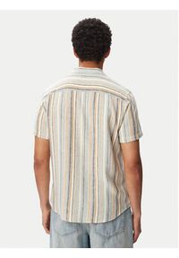 RVCA Koszula Exotica 23A041504 Kremowy Regular Fit. Kolor: kremowy. Materiał: len #3