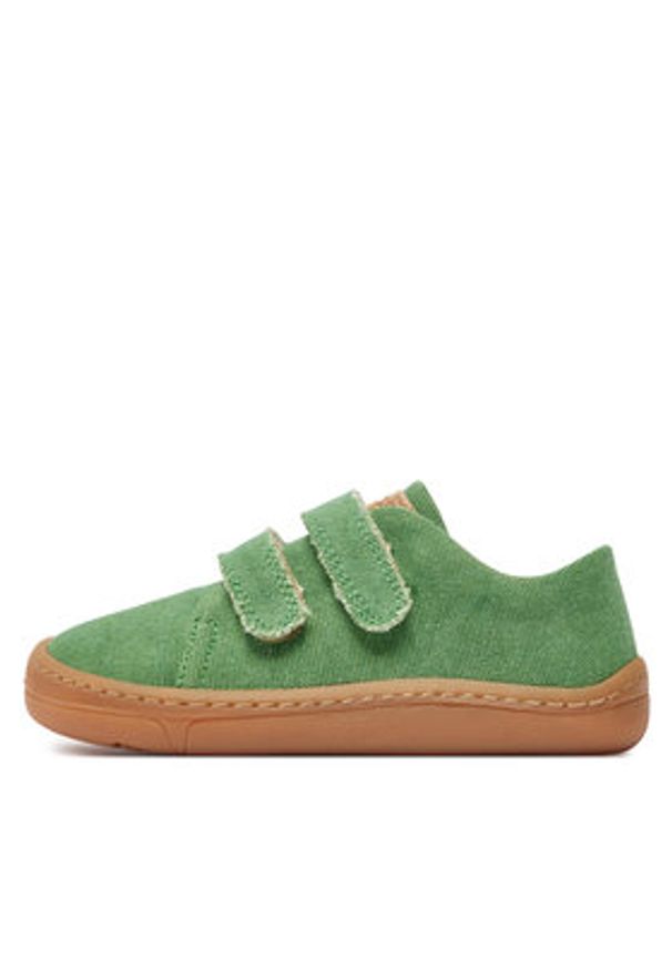Froddo Sneakersy Barefoot Vegan G3130248-1 S Zielony. Kolor: zielony. Materiał: materiał