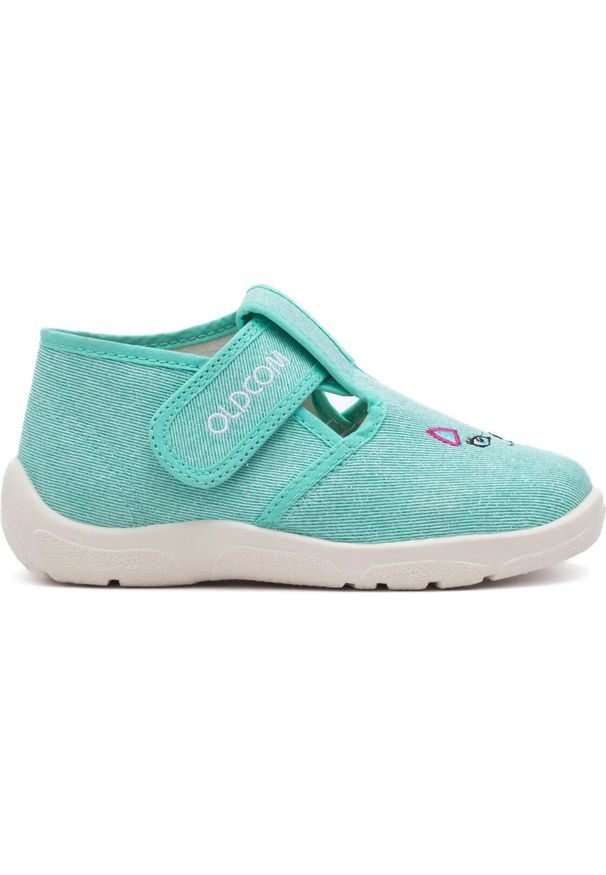 OLDCOM - Adidasy Oldcom Kitty, Dzieci. Kolor: niebieski. Materiał: bawełna, materiał