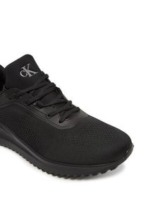 Calvin Klein Jeans Sneakersy Eva Runner Tech Knit YM0YM01293 Czarny. Kolor: czarny. Materiał: materiał #3