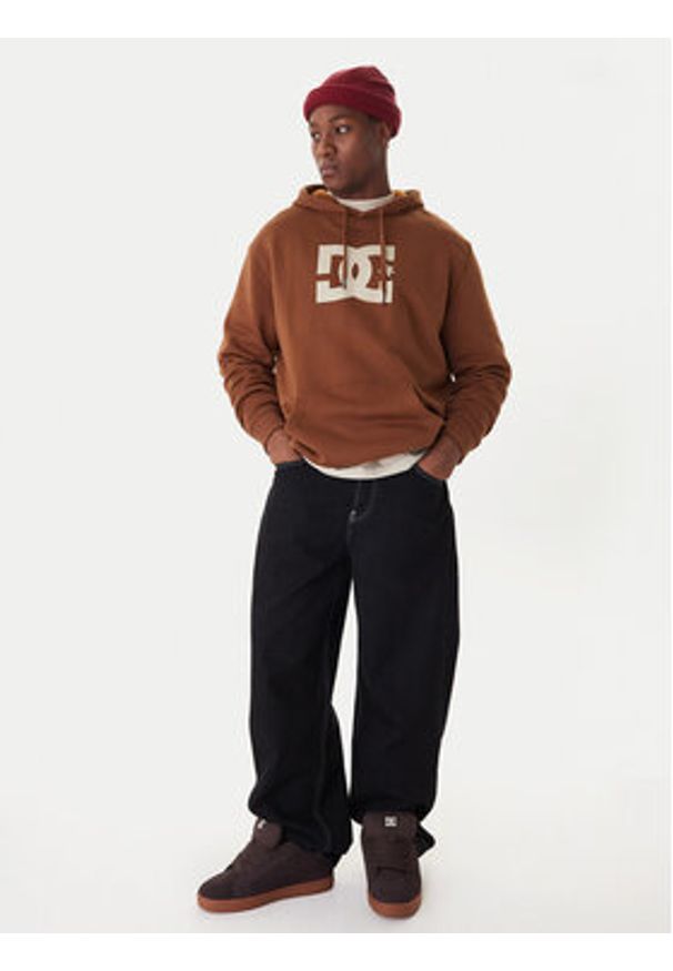 DC Shoes Jeansy Worker Baggy Denim Rbt ADYDP03079 Czarny Baggy Fit. Kolor: czarny