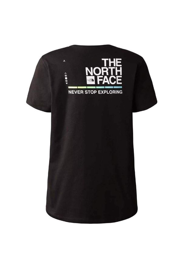 The North Face - T-Shirt Foundation Graphic Rozmiar S Czarny - 55B2-R0G. Kolor: czarny. Wzór: gładki