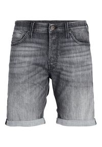Jack & Jones - Jack&Jones Szorty jeansowe Chris 12236193 Szary Relaxed Fit. Kolor: szary. Materiał: bawełna #6