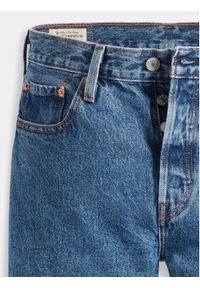 Levi's® Jeansy 501® 12501-0438 Granatowy Straight Fit. Kolor: niebieski