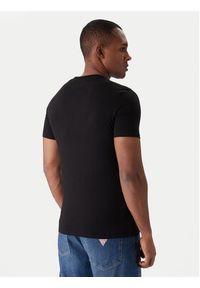 Guess T-Shirt M2YI71 I3Z14 Czarny Slim Fit. Kolor: czarny. Materiał: bawełna #3