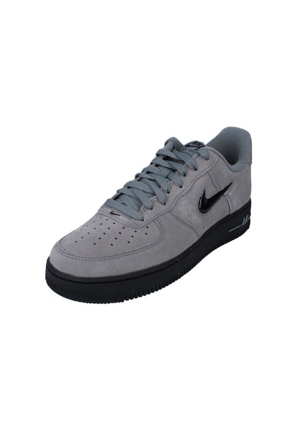 Buty Sportowe na co dzień Męskie Nike Air Force 1. Okazja: na co dzień. Kolor: szary. Model: Nike Air Force. Sport: bieganie