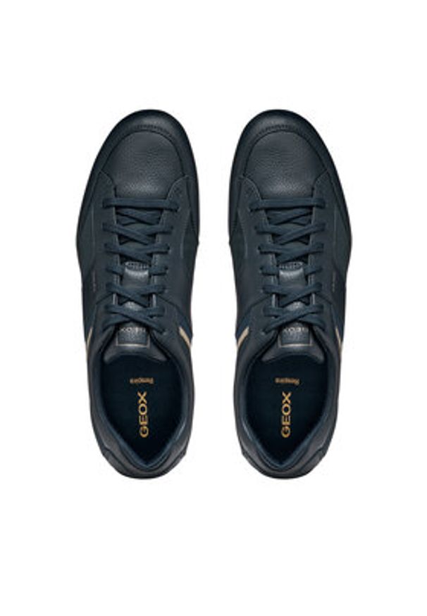 Geox Sneakersy U Ravex U653FA 0BU11 C4002 Granatowy. Kolor: niebieski. Materiał: materiał