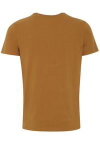 Casual Friday T-Shirt 20503063 Brązowy Slim Fit. Okazja: na co dzień. Kolor: brązowy. Materiał: bawełna. Styl: casual #7