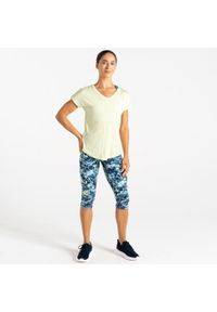 DARE 2B - Vigilant damska sportowa koszulka. Kolor: żółty. Sport: turystyka piesza, fitness