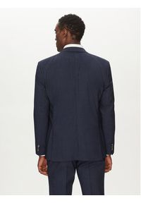 BOSS Garnitur Jeckson 50540768 Granatowy Regular Fit. Kolor: niebieski. Materiał: wełna #8