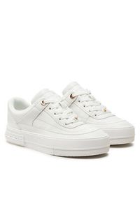 MICHAEL Michael Kors Sneakersy Aurora Lace Up 43T4AUFS1L Biały. Kolor: biały. Materiał: skóra