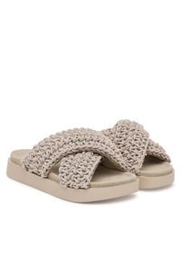 Inuikii Klapki Woven 1004.003.0062 Szary jasny. Kolor: szary. Materiał: materiał #2