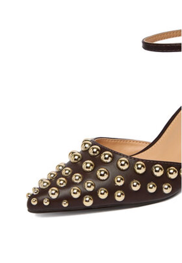 DeeZee Szpilki CEO-HY0570-1 Brązowy. Kolor: brązowy. Materiał: materiał. Obcas: na szpilce