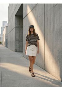 Sinsay - Bawełniana koszulka z gęstego splotu Interlock - wielobarwny. Materiał: bawełna. Wzór: ze splotem #1