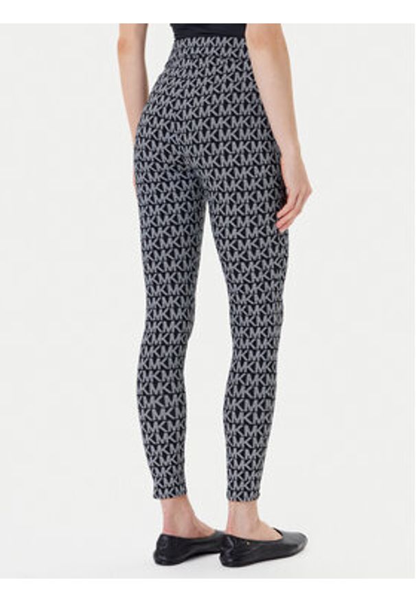 MICHAEL Michael Kors Legginsy MT530WN63M Czarny Slim Fit. Kolor: czarny. Materiał: syntetyk