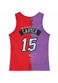 Puma - Koszulka Mitchell & Ness NBA Toronto Raptors Vince Carter Tie Dye Cotton Tank. Typ kołnierza: kaptur. Kolor: czerwony. Długość rękawa: długi rękaw