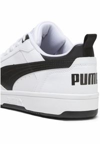 Puma - Sneakersy Rebound V6 Low PUMA White Black transparent. Kolor: biały, czarny, wielokolorowy. Sport: koszykówka #2