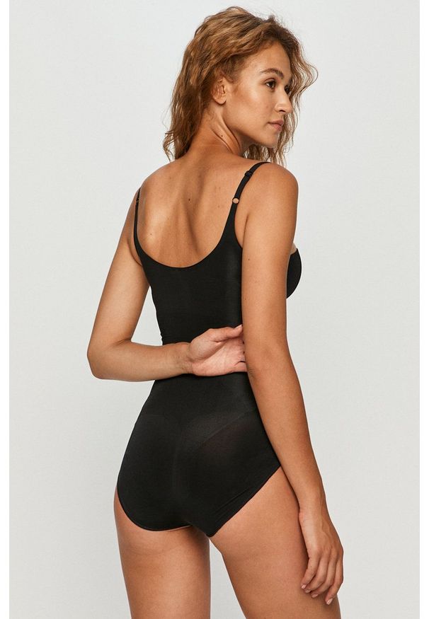 Spanx - Body. Kolor: czarny. Materiał: materiał