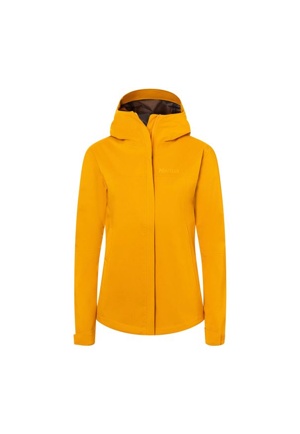 Kurtka turystyczna przeciwdeszczowa damska Marmot PreCip Eco. Kolor: żółty