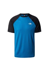 Koszulka Sportowa The North Face Tanken Raglan. Kolor: niebieski. Długość rękawa: raglanowy rękaw