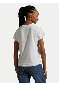 Polo Ralph Lauren T-Shirt 211898698005 Biały Regular Fit. Typ kołnierza: polo. Kolor: biały. Materiał: bawełna