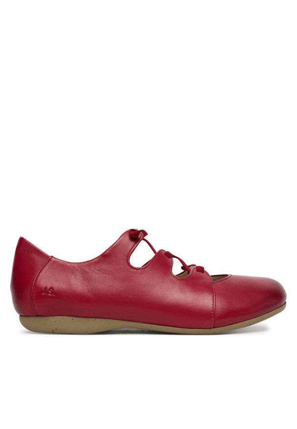 Półbuty Josef Seibel. Kolor: czerwony