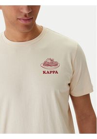 Kappa T-Shirt 37276IW Beżowy Regular Fit. Kolor: beżowy. Materiał: bawełna #2