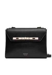 Guess Torebka HWAMGP L5476 Czarny. Kolor: czarny. Materiał: skórzane