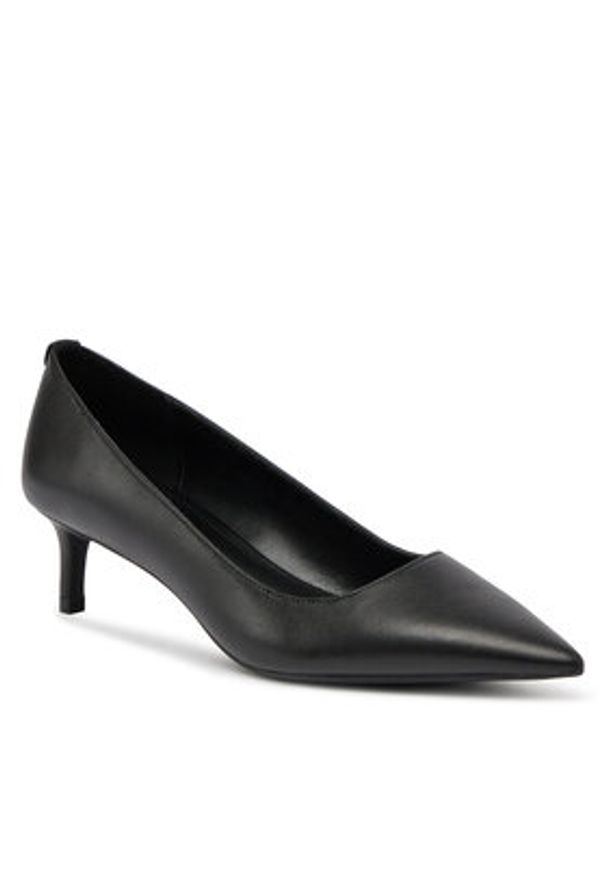 MICHAEL Michael Kors Czółenka Alina Flex Kitten Pump 40R3ALMP1L Czarny. Kolor: czarny. Materiał: skóra
