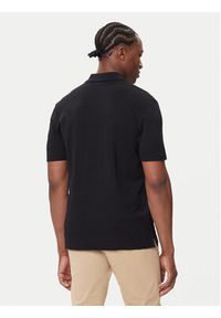 Hugo - HUGO Polo Dirlmere 50542830 Czarny Regular Fit. Typ kołnierza: polo. Kolor: czarny. Materiał: bawełna
