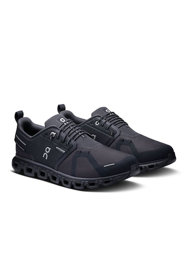 On Cloud 6 WP M Black | Black Sneakersy męskie. Kolor: czarny